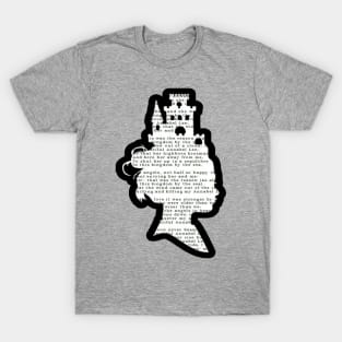 Annabel Lee - Poem Silouette T-Shirt